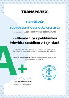 Zodpovedný obstarávateľ 2023